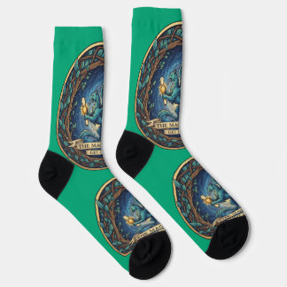 The Magiestial Get Ceirts Green Socken