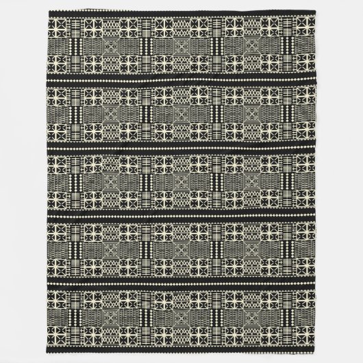 The Magnetic Wodaabe Beauty "Gerewol" Charm Fleecedecke (Vorderseite)