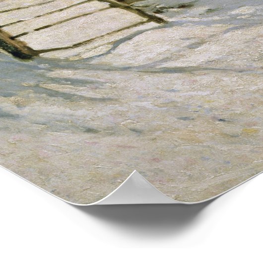 The Magpie, 1869 Poster (Ecke)