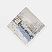 The Magpie, berühmtes Kunstwerk, Serviette (Ecke)