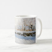 The Magpie by Claude Monet Kaffeetasse (VorderseiteRechts)
