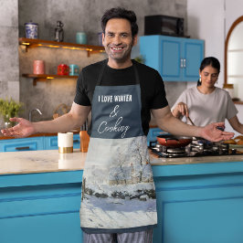 The Magpie by Claude Monet Schürze