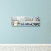 The Magpie – Claude Monet – Die Elster – La Pie Leinwanddruck (Insitu (Holzboden))