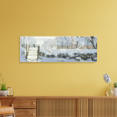 The Magpie – Claude Monet – Die Elster – La Pie Leinwanddruck (Insitu (Wohnzimmer))