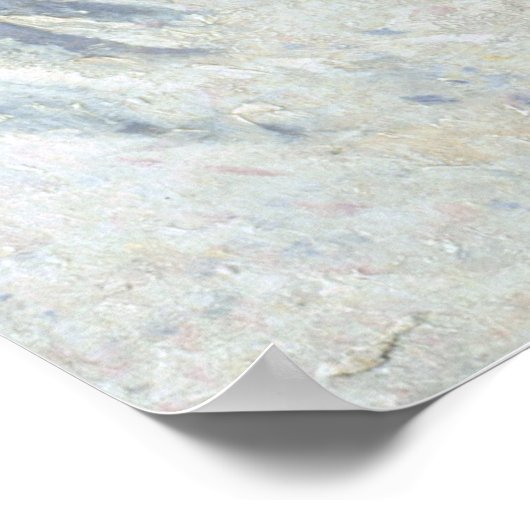 The Magpie – Claude Monet – Die Elster – La Pie Poster (Ecke)