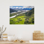 The Majestic Expanse of Ladies' View Poster (Küche)