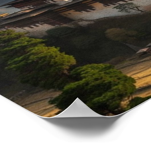 The Majestic Fortress: Poster (Ecke)