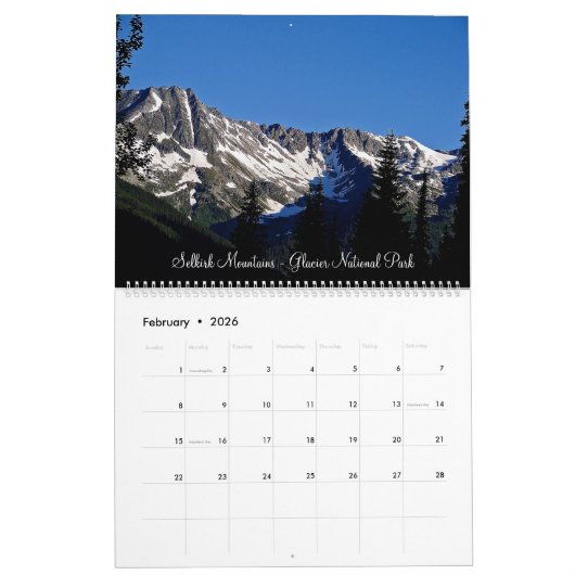 The Majestic Rocky Mountains of Canada Calendar Kalender (Feb 2026)
