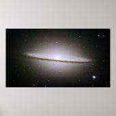 The Majestic Sombrero Galaxy (M104) Poster (Vorne)