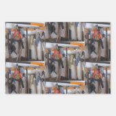 The Man Cave - Tools Tools! Jedem Anlass Geschenkpapier Set (Vorderseite)