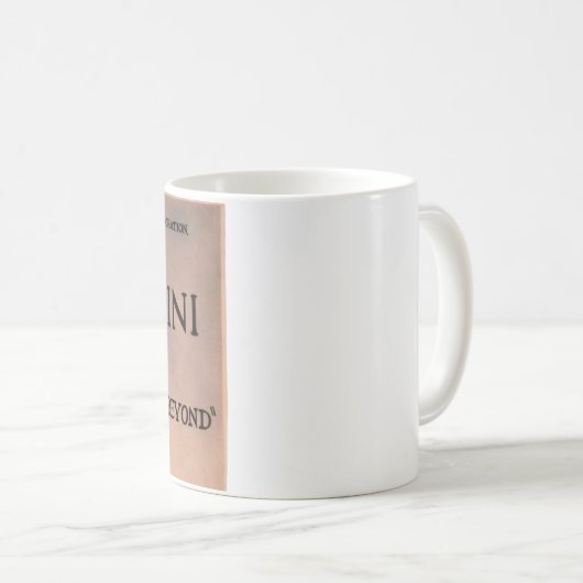 The Man from Beyond (Houdini-Film, 1922) Kaffeetasse (VorderseiteRechts)