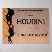 The Man from Beyond (Houdini-Film, 1922) Poster (Vorne)