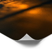 The Man in the Globe – Mystical Surreal Wall Tapes Poster (Ecke)