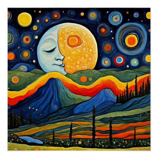 The Man in the Moon Poster (Vorderseite)