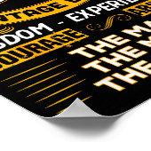 The Man Myth Legend 1950 75th Birthday Gift 75 Yea Poster (Ecke)