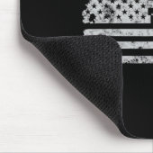 The Man Myth Legend Vathers Day American Flag Mousepad (Ecke)