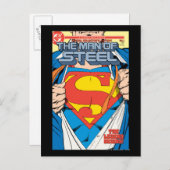 The Man of Steel #1 Collector’s Edition Postkarte (Vorne/Hinten)