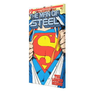 The Man of Steel #1 Collector's Edition Leinwanddruck