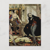 “The Man of the Crowd” by Harry Clarke Postkarte (Vorderseite)