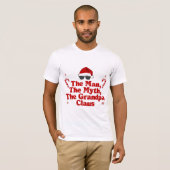The Man The Myth The Grandpa Claus | Cool Santa Gr T-Shirt (Vorne ganz)