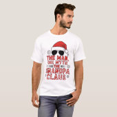 The Man, The Myth, The Grandpa Claus | Funny Chris T-Shirt (Vorne ganz)