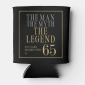The Man The Myth The Legend 65th Birthday Dosenkühler (Vorderseite)