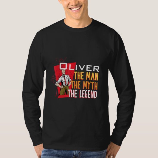 The man the myth the legend Oliver T-Shirt (Vorderseite)