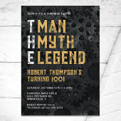 The Man The Myth The Legend Surprise 10th Birthday Einladung