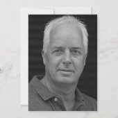 The Man The Myth The Legend Surprise 75th Birthday Einladung (Rückseite)