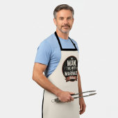 The Man The Myth The Marinade BBQ Schürze