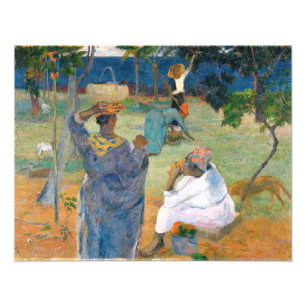 The Mango Trees, Martinique 1887, von Paul Gauguin Fotodruck