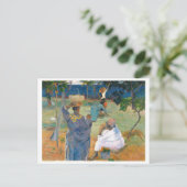 The Mango Trees, Martinique 1887, von Paul Gauguin Postkarte (Stehend Vorderseite)