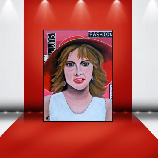 The Mannequin Painting by Alfred Fox Leinwanddruck