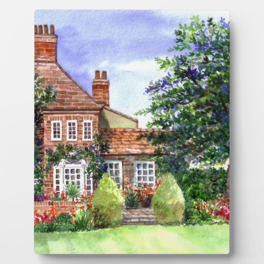 The Manor House, Heslington, York Fotoplatte (Vorderseite)