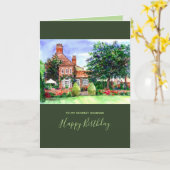 The Manor House, Heslington, York Karte (Gelbe Blume)