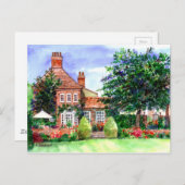 The Manor House, Heslington, York Postkarte (Vorne/Hinten)
