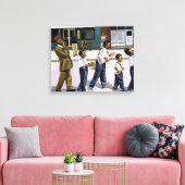 The Marching Band 2000 Leinwanddruck (Insitu (Wohnzimmer))