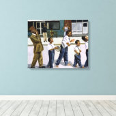 The Marching Band 2000 Leinwanddruck (Insitu (Holzboden))