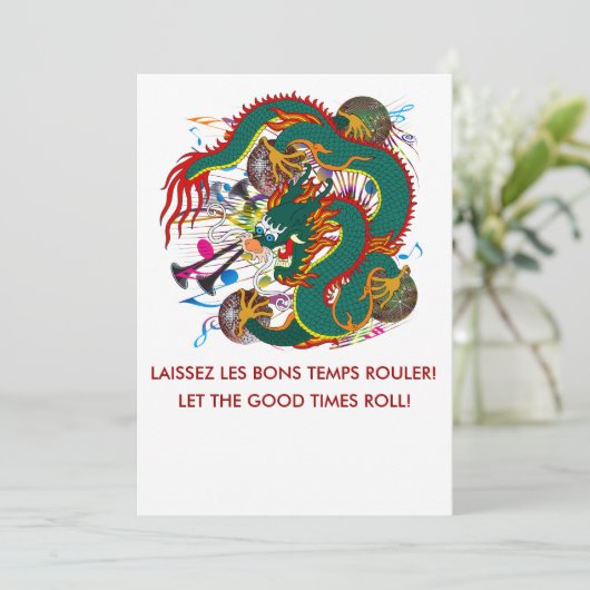 The-Mardi Gras Dragon V-2 (Stehend Vorderseite)