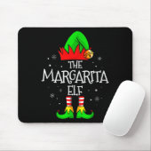The Margarita Elf Matching Family Christmas Mens W Mousepad (Mit Mouse)