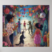 The Market Between Worlds Poster (Vorne)