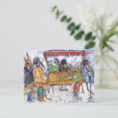 THE MARKET POSTKARTE (Stehend Vorderseite)