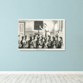 'The Marking Lesson', Illustration from 'A Manual Leinwanddruck (Insitu (Holzboden))