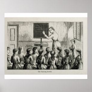 'The Marking Lesson', Illustration from 'A Manual Poster