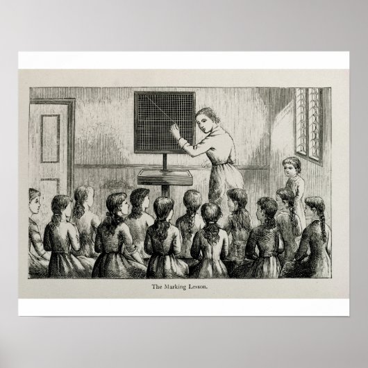 'The Marking Lesson', Illustration from 'A Manual Poster (Vorne)