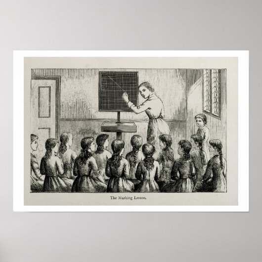 'The Marking Lesson', Illustration from 'A Manual Poster (Vorne)