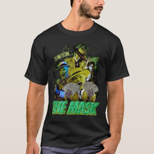 The Mask - Bootleg Vintage Aha T-Shirt (Vorderseite)