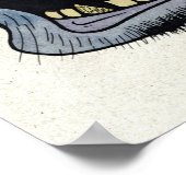 The Mask Of Glenn Scroll Poster (Ecke)