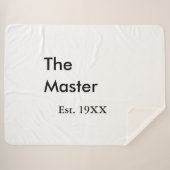 The Master boss name est year date man king title Sherpadecke (Vorderseite (Horizontal))