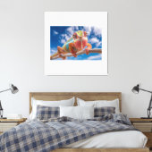 The Master of Tropical Colors Leinwanddruck (Insitu (Schlafzimmer))